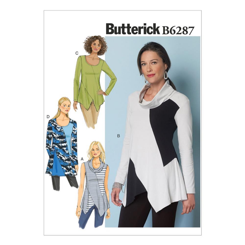 Wykrój Butterick B6287 Wykrój Butterick B6287