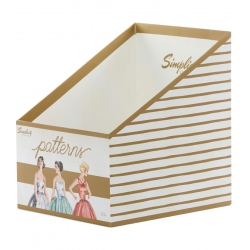 Simplicity Vintage Segregator na wykroje Gold Stripe