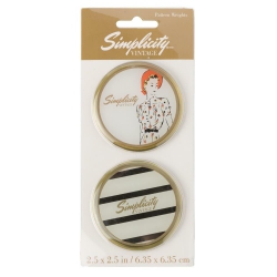 Simplicity Vintage Obciążniki do papieru do wykrojów Lady Stripe