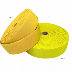 Guma tkana 50 mm żółty 1