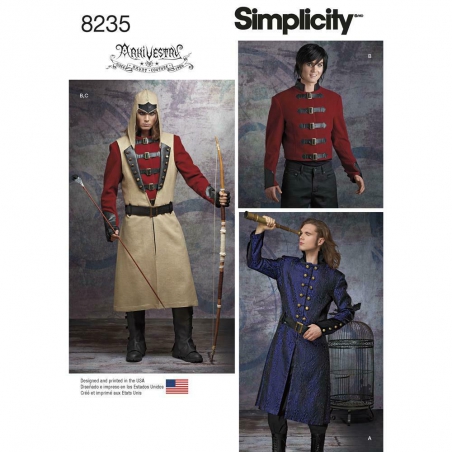 8235 simplicity costumes pattern 8235 envelope fro