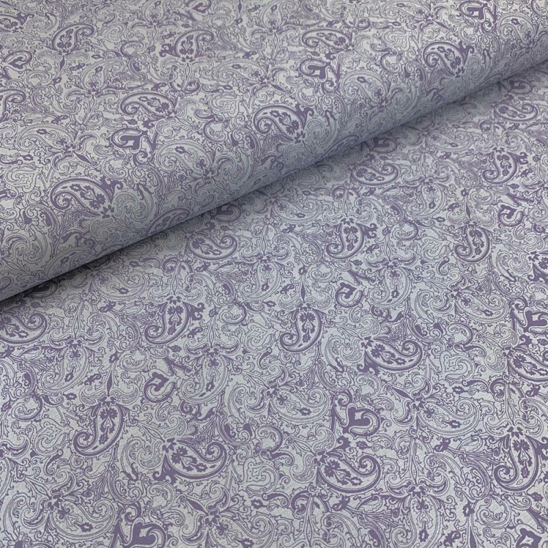 Tkanina bawełniana z elastanem wzór paisley Tkanina bawełniana z elastanem wzór paisley