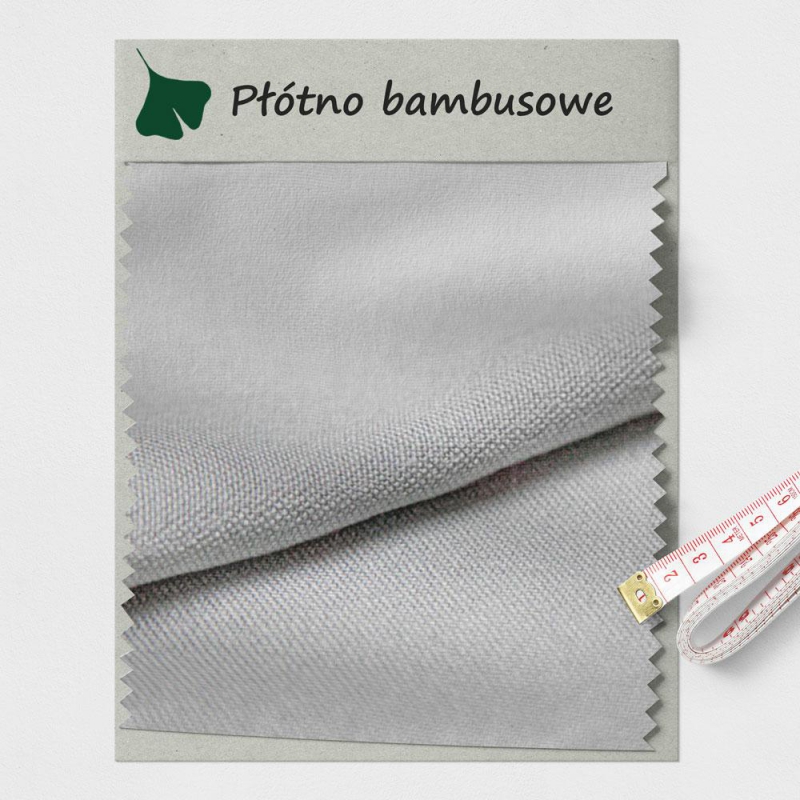 Płótno bambusowe jasno - szare Płótno bambusowe jasno - szare