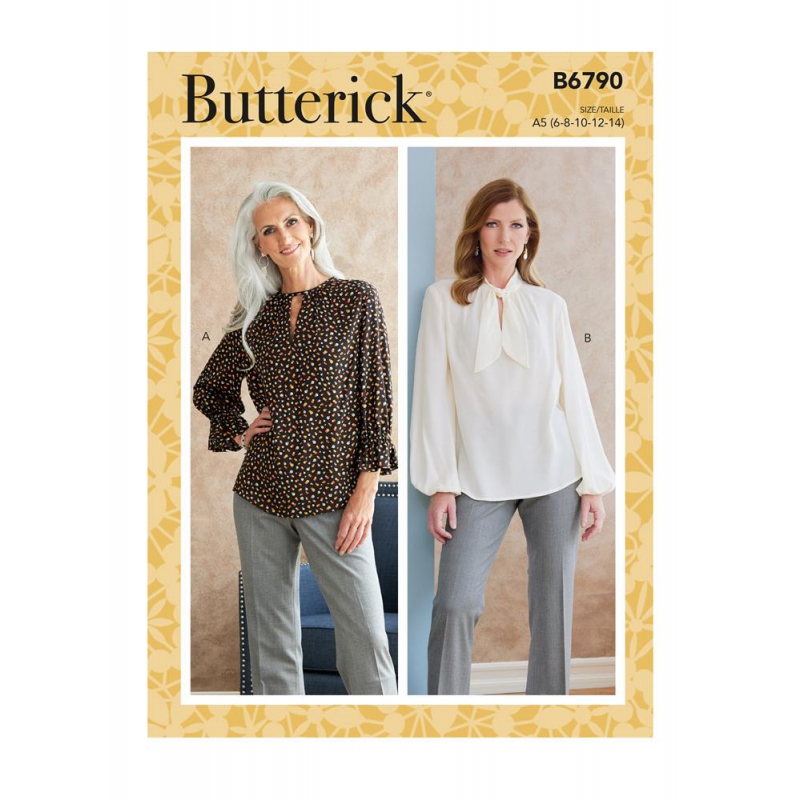 Wykrój Butterick B6790 Wykrój Butterick B6790