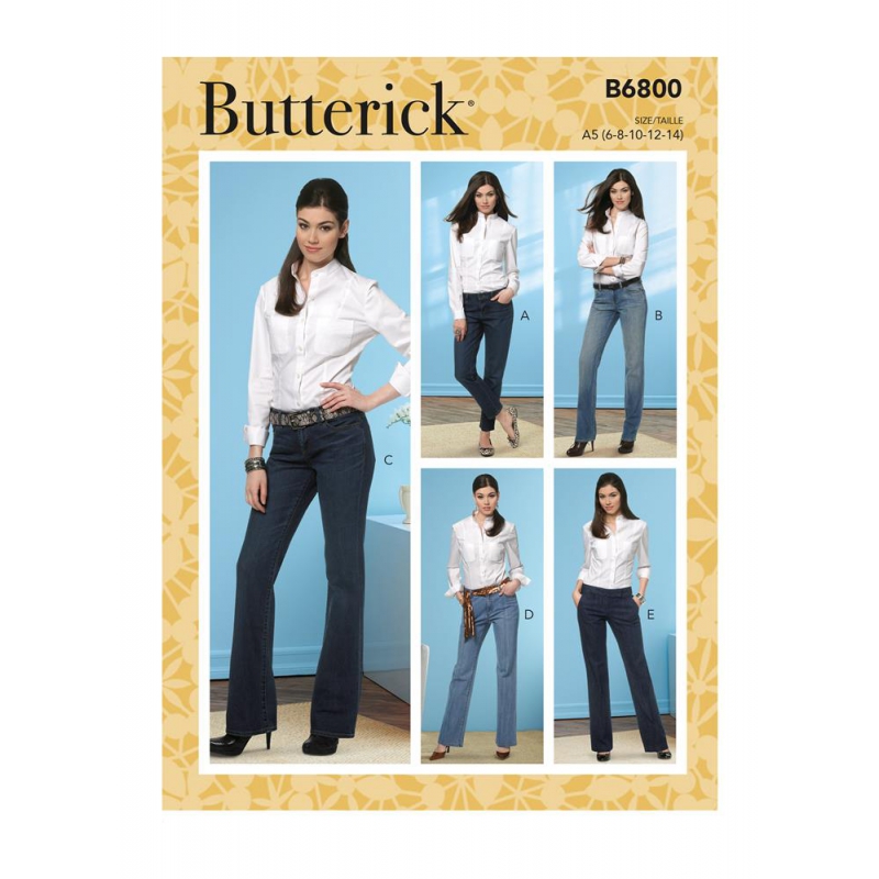 Wykrój Butterick B6800