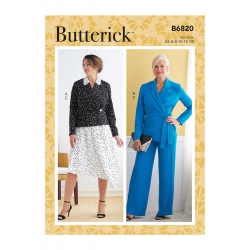 Wykrój Butterick B6820
