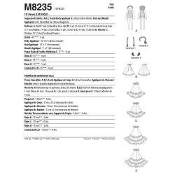 Wykrój McCall's M8235