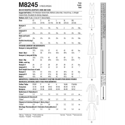 Wykrój McCall's M8245