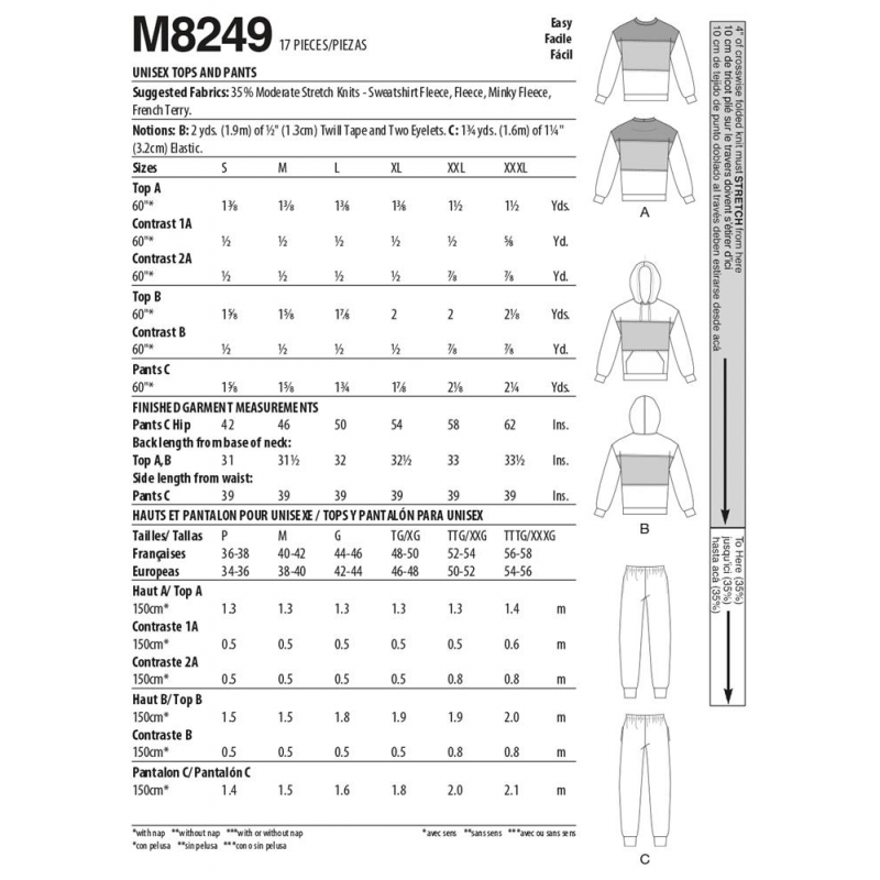 Wykrój McCall's M8249