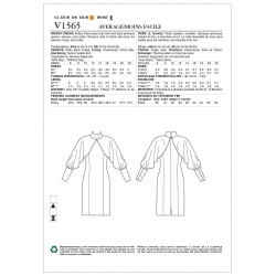 Wykrój Vogue Patterns V1565 / Tom and Linda Platt