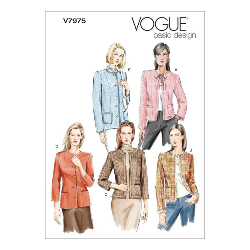 Wykrój Vogue Patterns V7975 / Vogue Basic Design