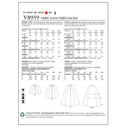 Wykrój Vogue Patterns V8959 / Very Easy Vogue