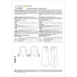 Wykrój Vogue Patterns V1605 / Badgley Mischka