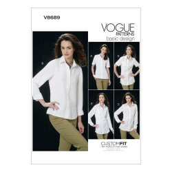 Wykrój Vogue Patterns V8689 / Vogue Basic Design Custom Fit