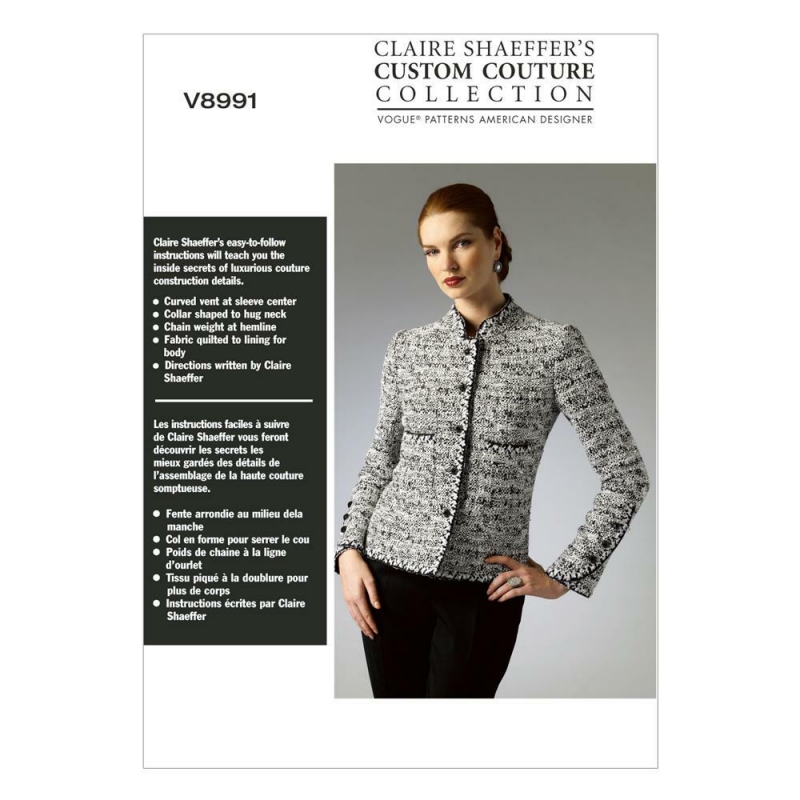 Wykrój Vogue Patterns V8991 / Claire Shaeffer