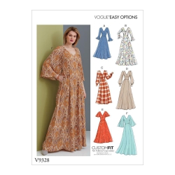 Wykrój Vogue Patterns V9328 / Vogue Easy Options, Custom Fit