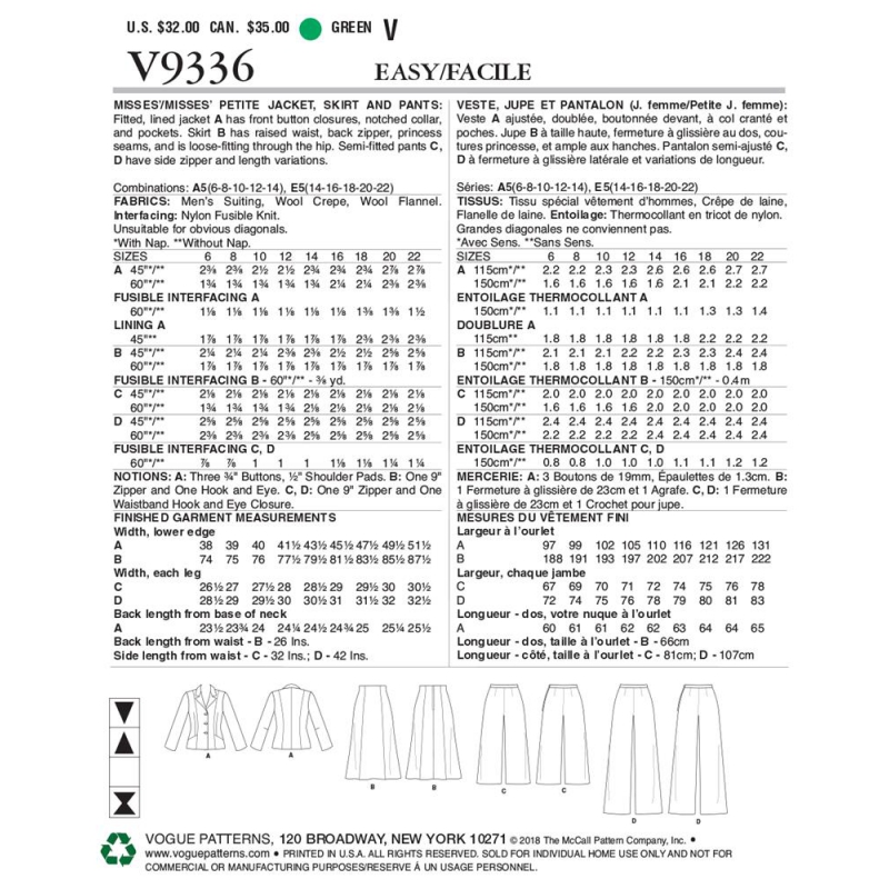 New Look 6546 envelope front New Look 6546 envelope front