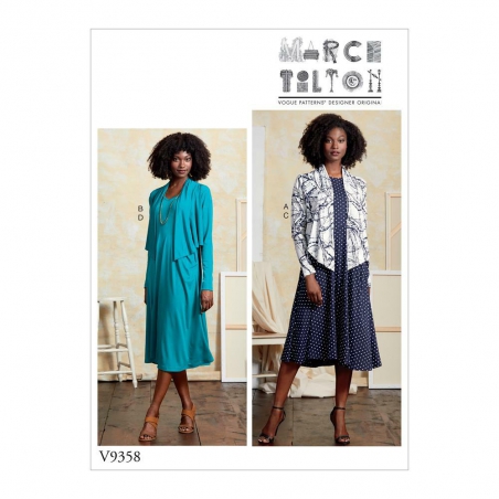 Wykrój Vogue Patterns V9358 / Marcy Tilton