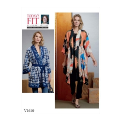 Wykrój Vogue Patterns V1610 / Today's Fit by Sandra Betzina