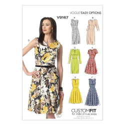 Wykrój Vogue Patterns V9167 / Vogue Easy Options, Custom Fit