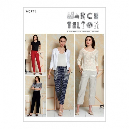 Wykrój Vogue Patterns V9374 / Marcy Tilton