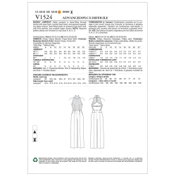 Wykrój Vogue Patterns V1524 / Rebecca Vallance