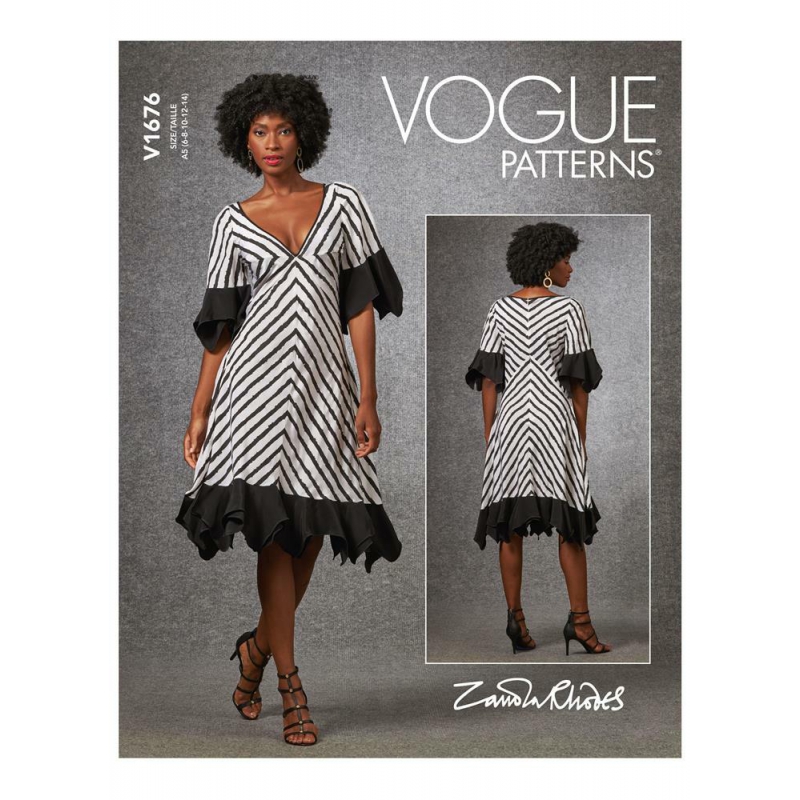 Wykrój Vogue Patterns V1676 / Zandra Rhodes