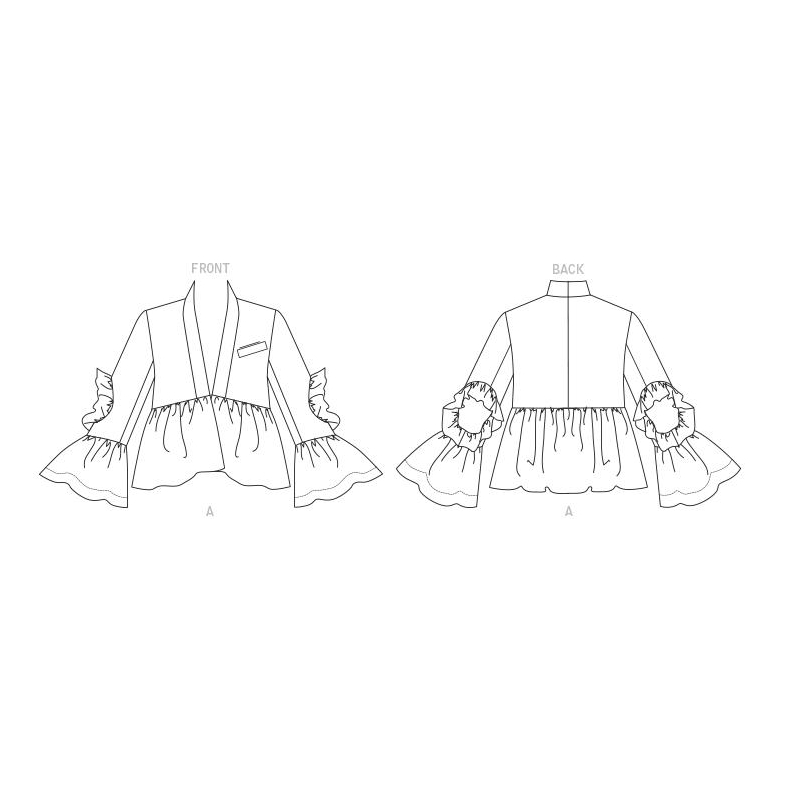 Wykrój Vogue Patterns V1710 / Rachel Comey