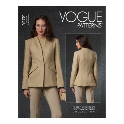 Wykrój Vogue Patterns V1751 / Claire Schaeffer