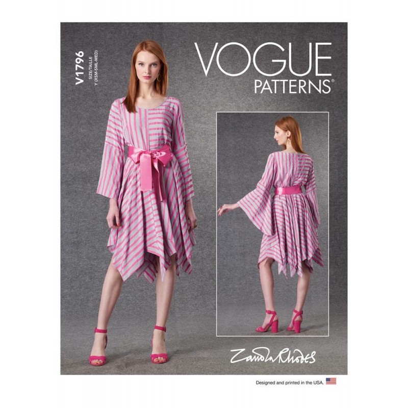 Wykrój Vogue Patterns V1796 / Zandra Rhodes