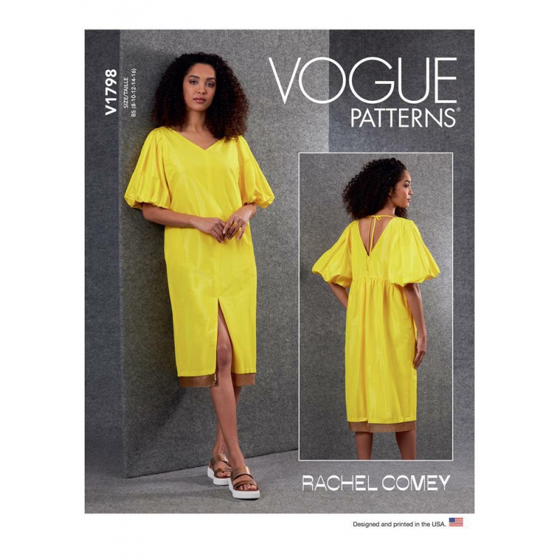 Wykrój Vogue Patterns V1798 / Rachel Comey