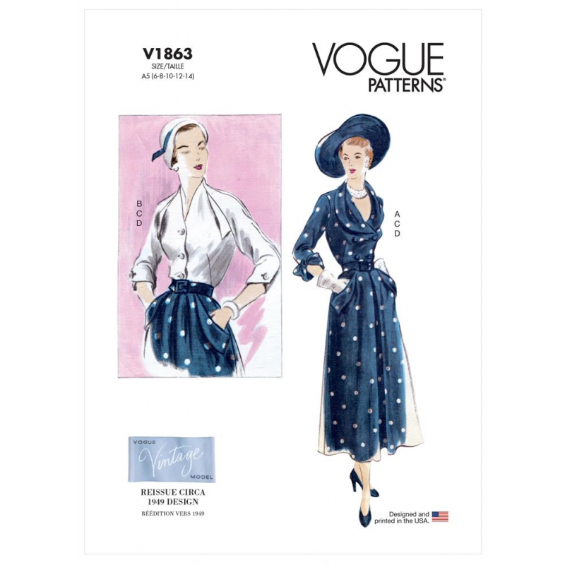 Wykrój Vogue Patterns V1863