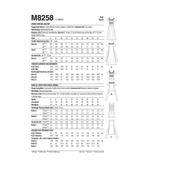 Wykrój McCall's M8258