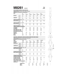 Wykrój McCall's M8261