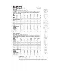Wykrój McCall's M8262