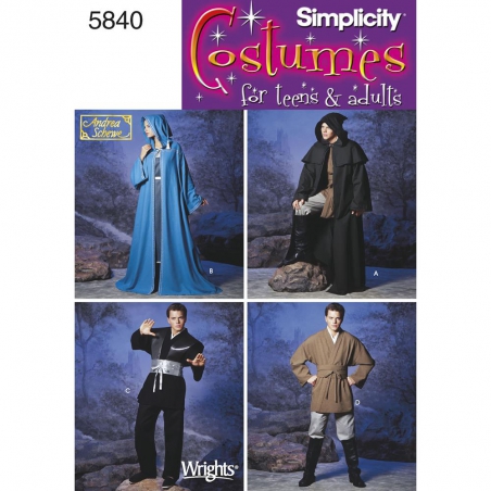 5840 simplicity costumes pattern 5840 envelope fro