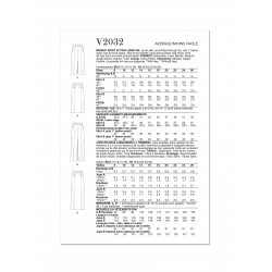 Wykrój Vogue Patterns V2032