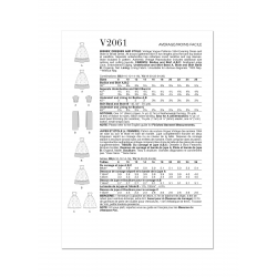 Wykrój Vogue Patterns  V2061