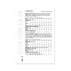 Wykrój Vogue Patterns V2070