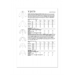 Wykrój Vogue Patterns V2079