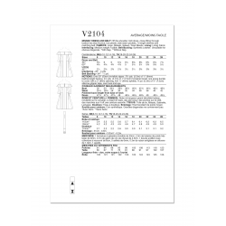 Wykrój Vogue Patterns V2104