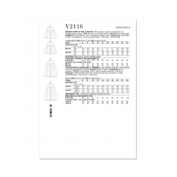 Wykrój Vogue Patterns V2116