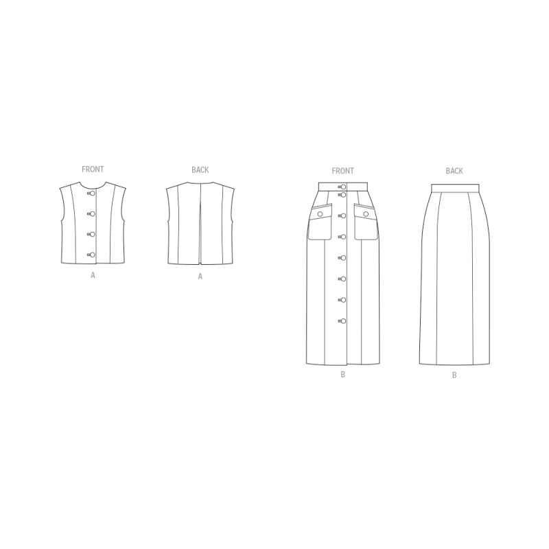 Wykrój Vogue Patterns V2118