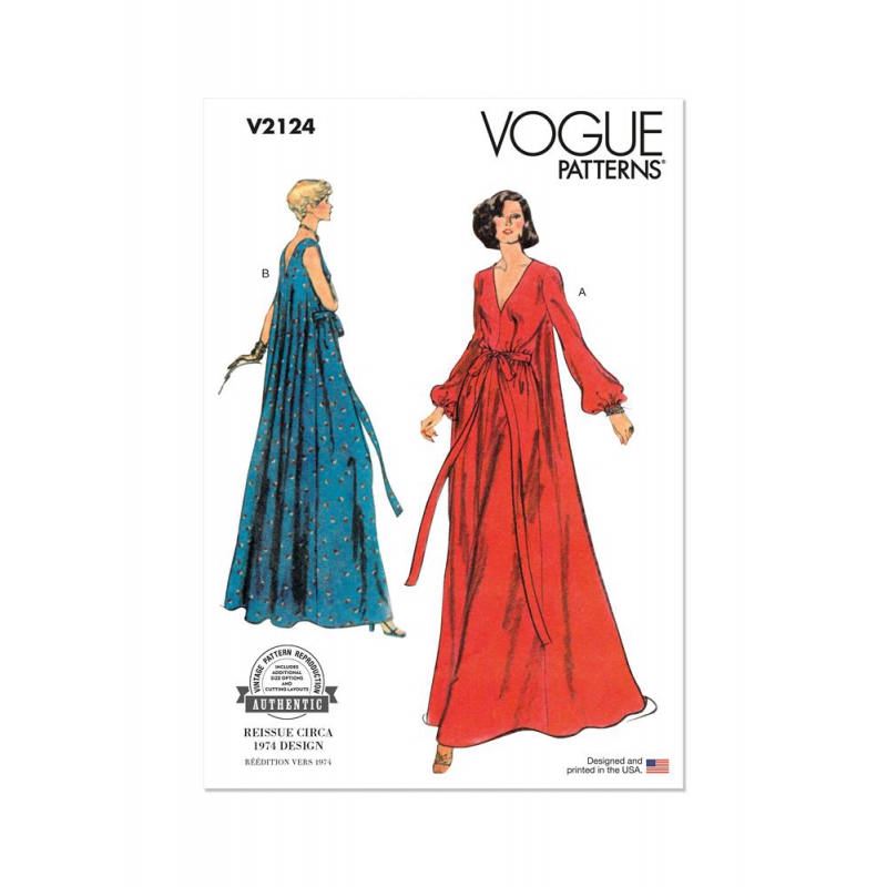 Wykrój Vogue Patterns V2124 Wykrój Vogue Patterns V2124