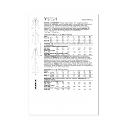 Wykrój Vogue Patterns V2124
