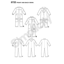 Wykrój Simplicity 8722