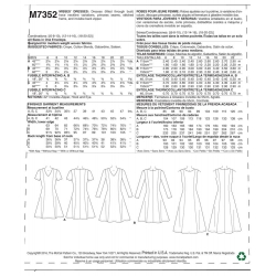Wykrój McCall's M7352