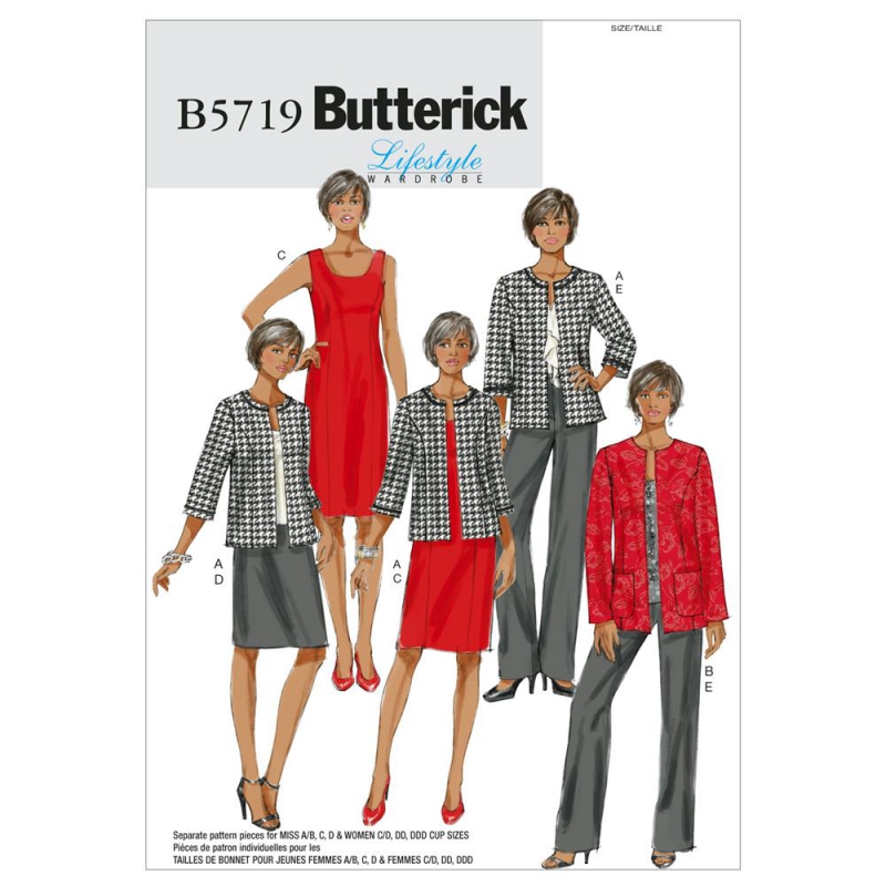Wykrój Butterick B5719