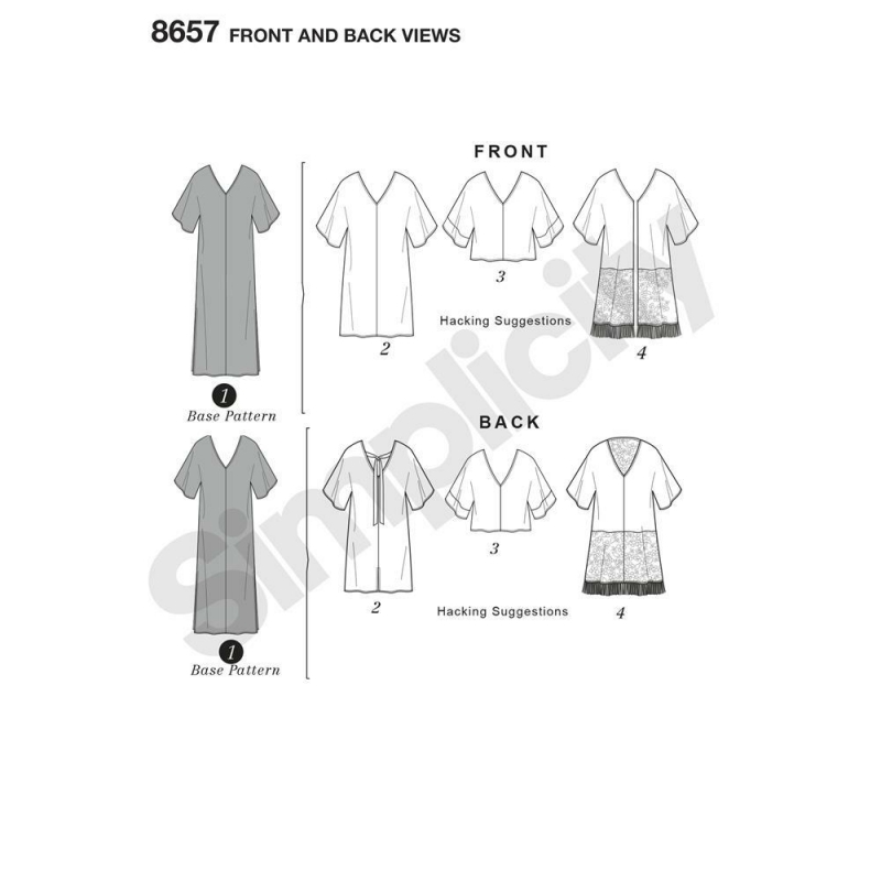 Wykrój Simplicity 8657